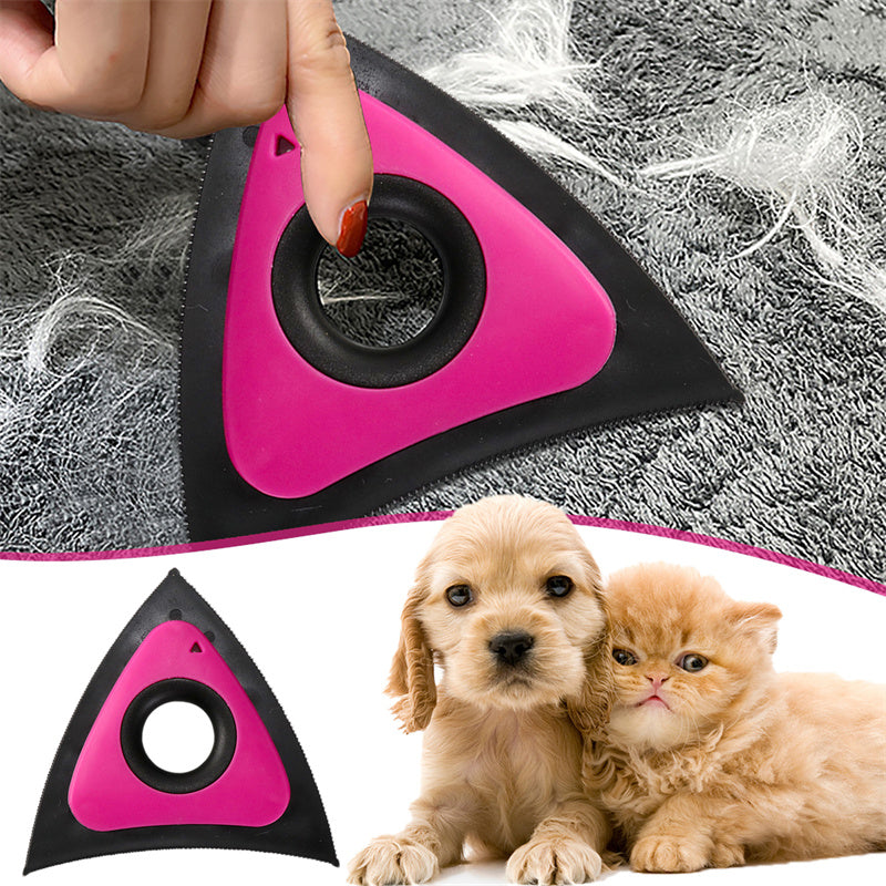 Elektrostatischer Tierhaarentferner für Sofa und Teppich mit Hund und Katze